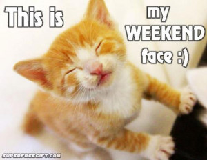 Pussy(cat) of the Week: Put On Your “Weekend Face”