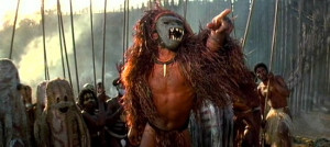 King Kong - Island natives workship a giant ape