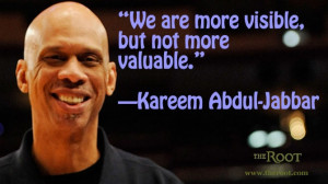 Quote of the Day: Kareem Abdul-Jabbar on Athletes