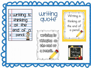 Writing Quote Freebie
