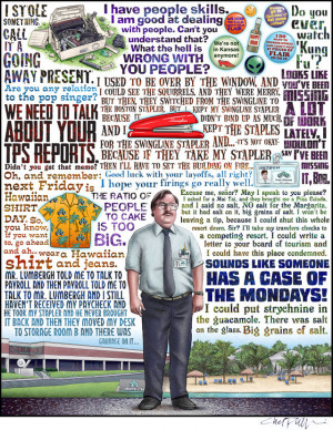 Case of the Mondays Office Space Tribute