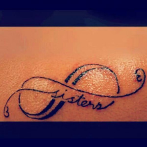 sisters infinity tattoos