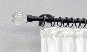 Curtain Poles NO W – Photograph by Ron Hoe. Finale on display in