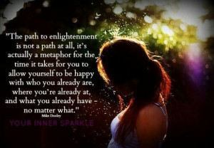 Path to enlightenment