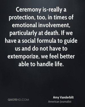 Amy Vanderbilt Death Quotes