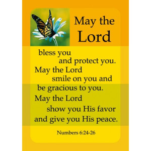 Christian Greeting Card With Bible Verse for Encouragment