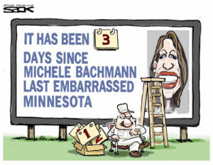 Michele Bachmann: Embarrass Minnesota Billboard