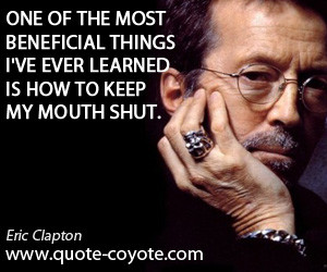Keep My Mouth Shut Quotes