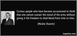 Curious people who have become accustomed to think that one cannot ...