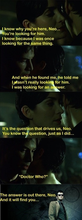 Tag Archives: The Matrix quotes