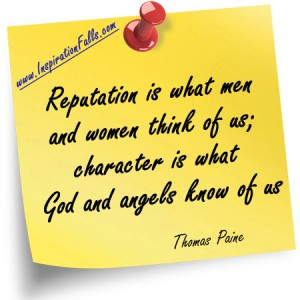 You have lost no reputation at all, unless you repute yourself such a ...