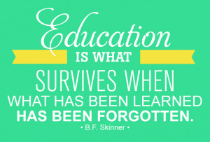 Skinner quote