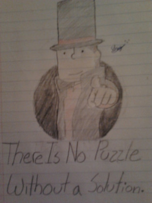 Professor Layton quote by ShayminTheShaymin