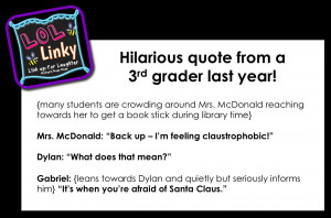 Random Funny Quotes That Make No Sense Lol linky student quote