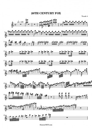 Centuries Clarinet Sheet Music