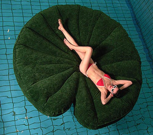 Eight Feet Round Inflatable Lily Pad Raft