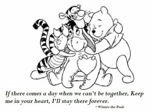 Ahhh so sweet Pooh Bear.