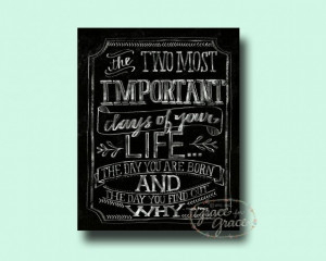 Black and white inspirational life quotes x giclee print the two most ...
