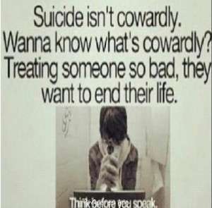 ... that awareness about suicide shouldn t just be remembered on one day