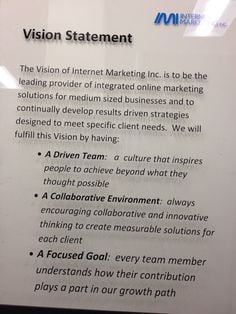 imi s vision statement more mission statement vision statement example ...