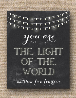 CafeLights #Chalkboard #Print, #Faith #BibleVerse #Scripture #Quote # ...