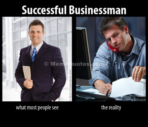 Successful businessman: What most people see vs the reality meme ...