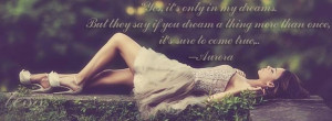 Dreams - Sleeping Beauty Quote Miss New York Teen USA 2013 Nikki ...