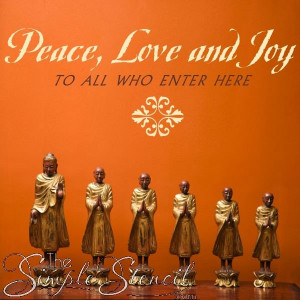 Peace, love & joy to all who enter here