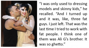 yup this quote actually happened nicola formichetti is quoted in w ...