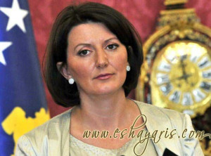 Atifete Jahjaga-President of Kosovo