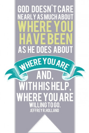 ... and, with his help, where you are willing to go.
