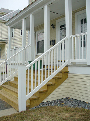 front porch railings and posts