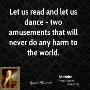 Let us read and let us dance - two amusements that will never do any ...
