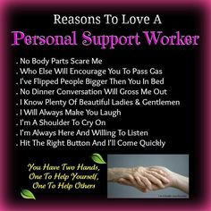 Personal Support Workers are valued! More