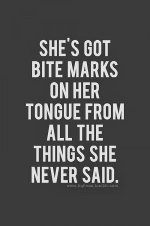 Lip Biting Quotes Quote of the week