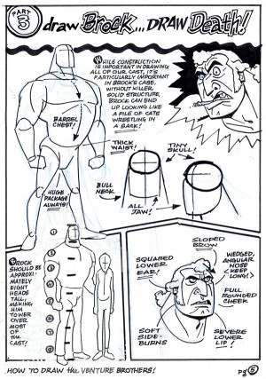 How To Draw The Venture Brothers – Page 5
