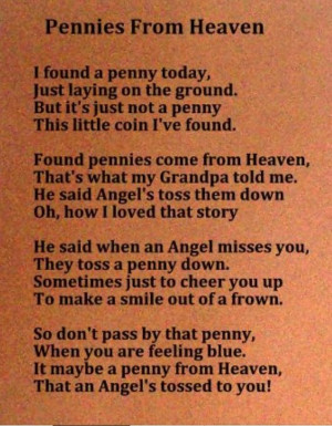 Thoughts, Angels In Heaven Quotes, Pennies From Heavens, Scrap Aholic ...