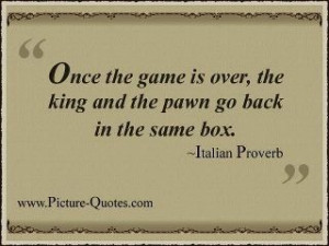 The Italian proverb sez