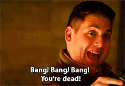 jonah hill this is the end youre dead animated GIF