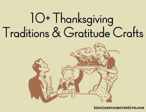 thanksgiving traditions and gratitudecrafts #thanksgiving