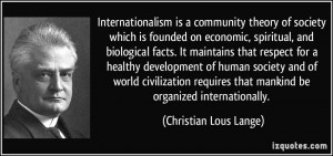 Internationalism Quotes
