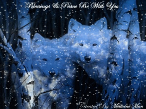 Snow Wolves Blessings-