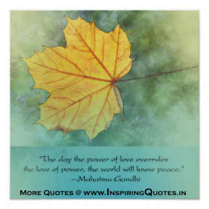 Mahatma Gandhi Quotes on Love, Peace Mahatma Gandhi Thoughts Images ...