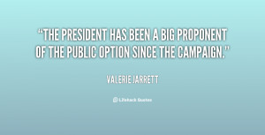 The President has been a big proponent of the public option since the ...