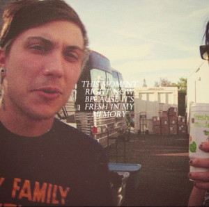 Frank Iero quote