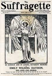 Memorial edition of The Suffragette newspaper dedicated to Emily ...