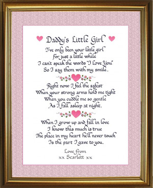 Little Girl Quotes About Happiness: Daddy And Little Girl Quote ABout ...