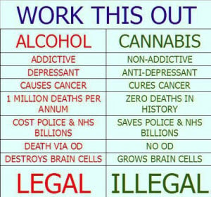 Display image - Why is marijuana illegal and alcohol legal?
