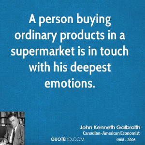 person buying ordinary products in a supermarket is in touch with ...