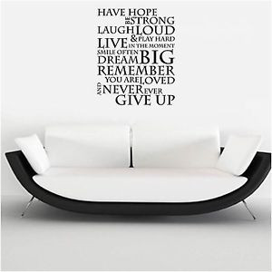 HAVE-HOPE-INSPIRATIONAL-QUOTE-WALL-ART-SELF-ADHESIVE-VINYL-GRAPHIC ...